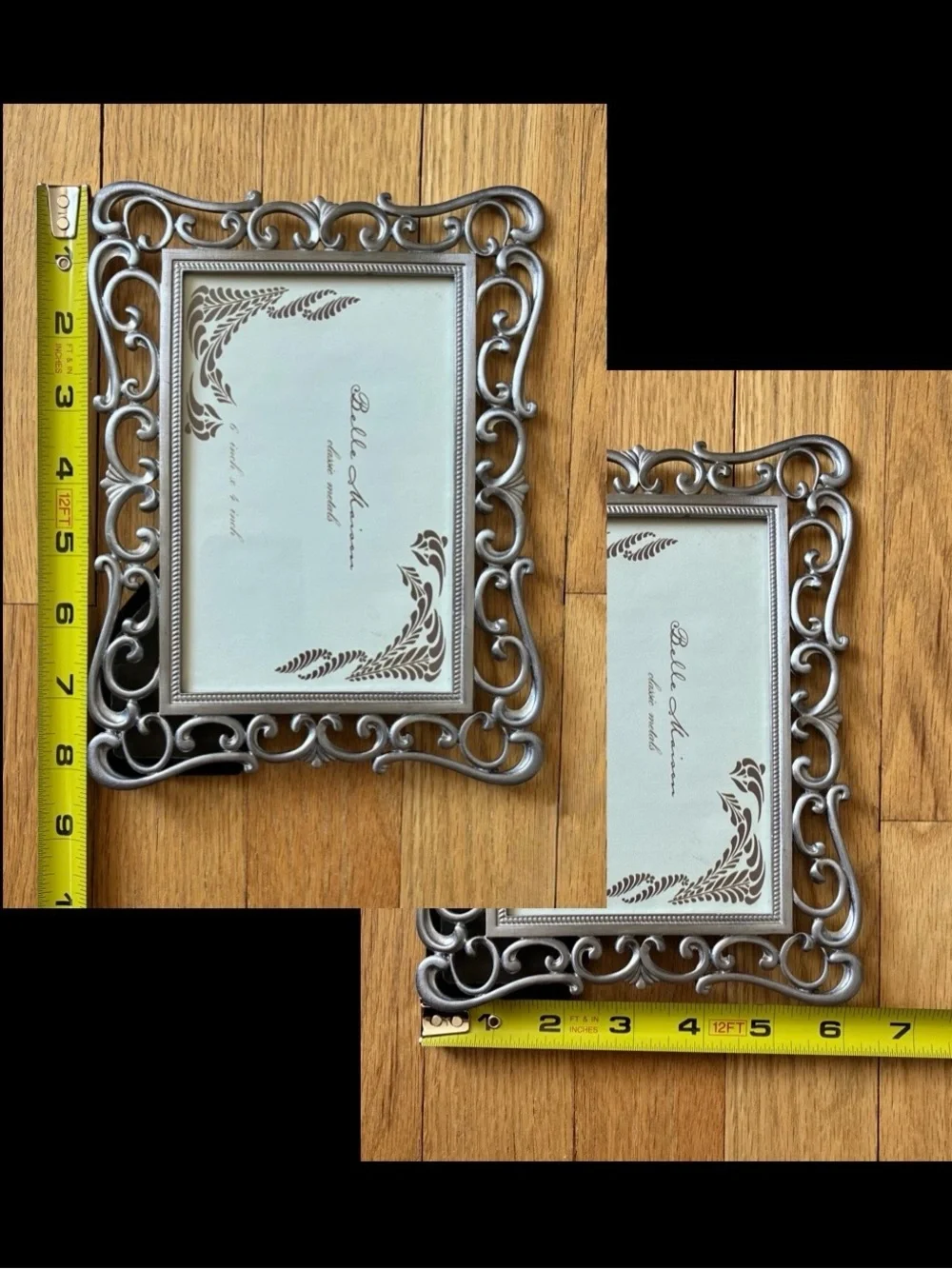 NWT Belle Maison Classic Metals Ornate photo frame 6 x 4 inch